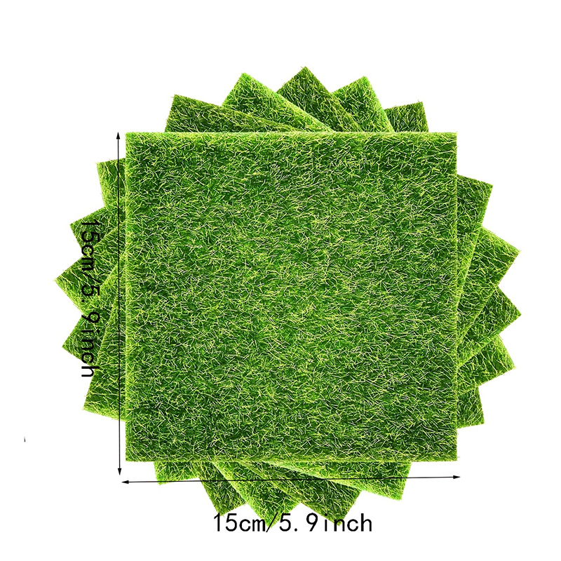 15cm/30cm Artificial Lawn Gras - огляд і ціна Terrarium Moss Art