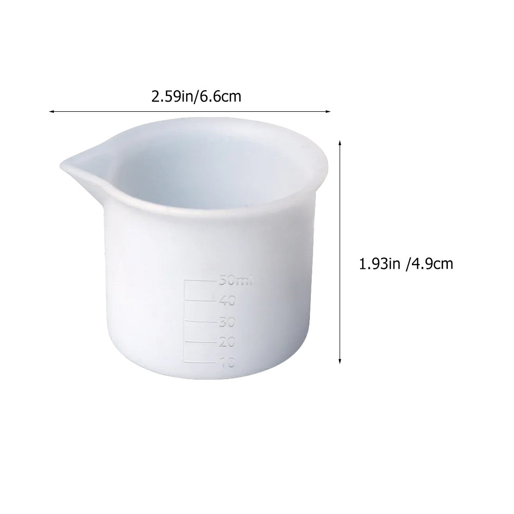 8Pcs Silicone Measuring Cups S - огляд і ціна Mixing Cup Silicone