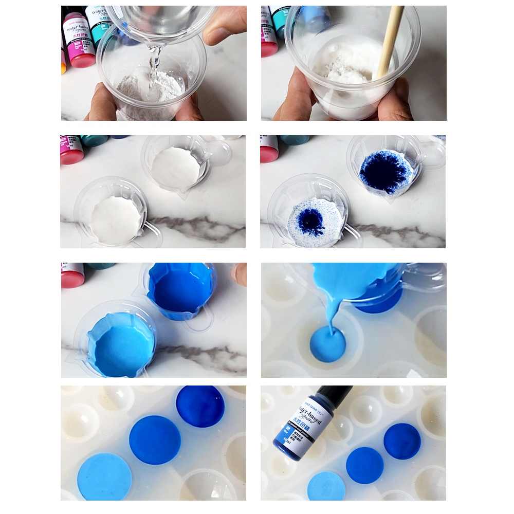 10ml Gypsum Cement Coloring Pl - огляд і ціна Resin Pigment Set