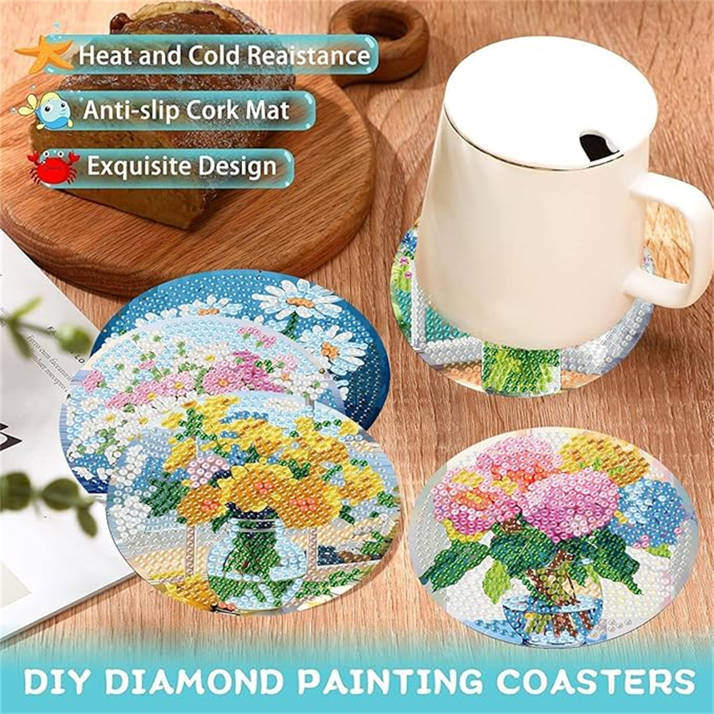 8-piece set of diamond paintin - огляд і ціна Resin Craft Kit