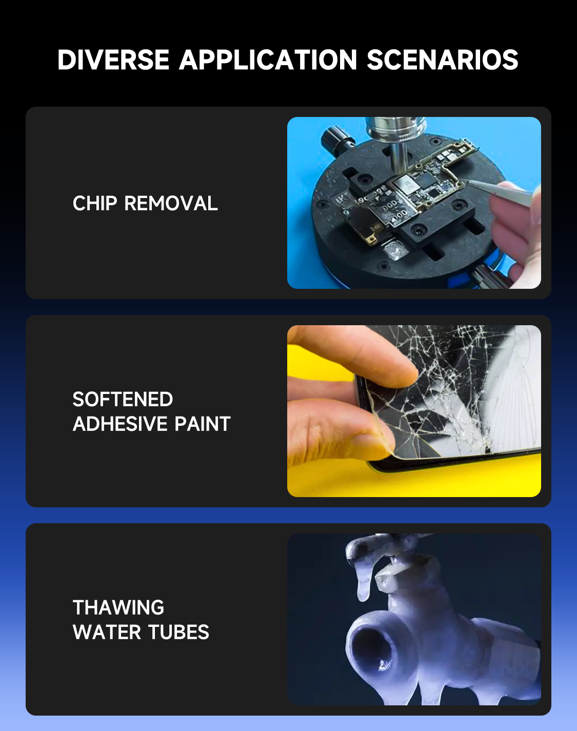 MECHANIC OFFICIAL HT-958 Porta - огляд і ціна Heat Gun Small