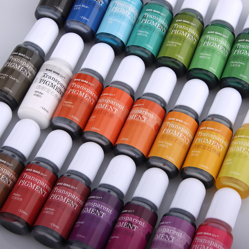 Resin Pigment Transparent Gems - огляд і ціна Resin Pigment Set