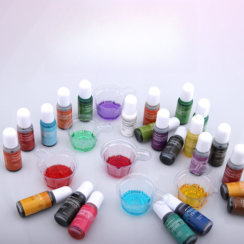 Resin Pigment Transparent Gems - огляд і ціна Resin Pigment Set