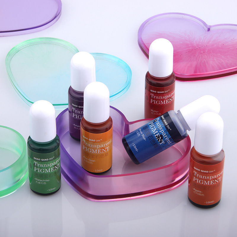 Resin Pigment Transparent Gems - огляд і ціна Resin Pigment Set