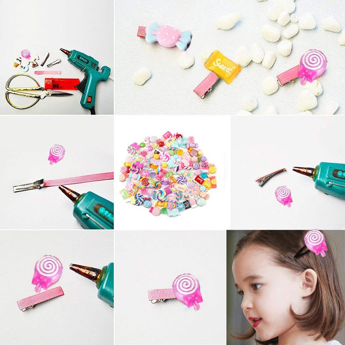 30pcs Random Candy Slime Charm - огляд і ціна Resin Craft Material