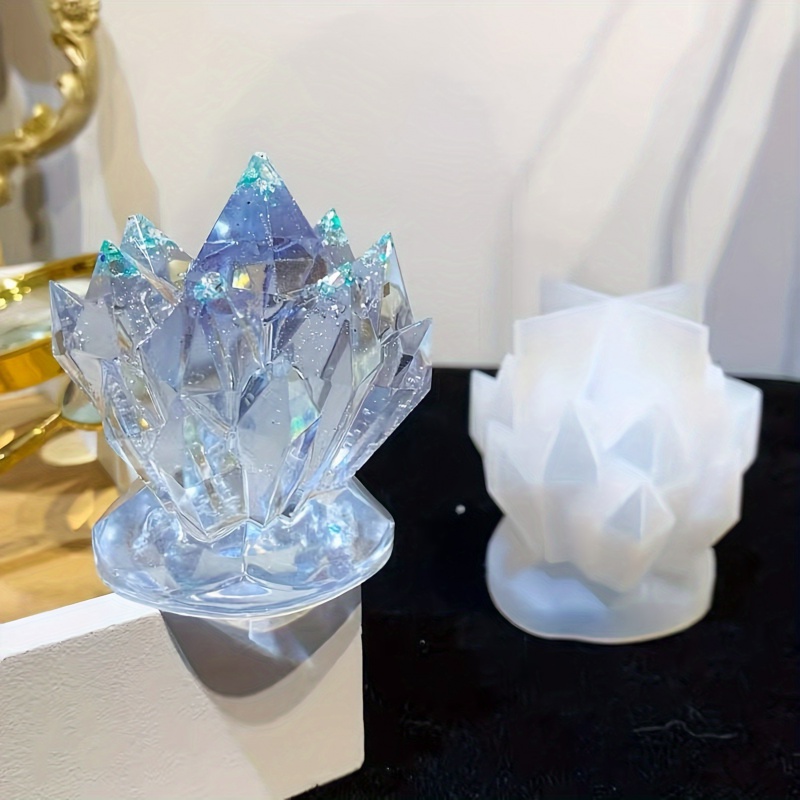 1pcCrystal Cluster Decorative  - огляд і ціна Serving Tray Mold