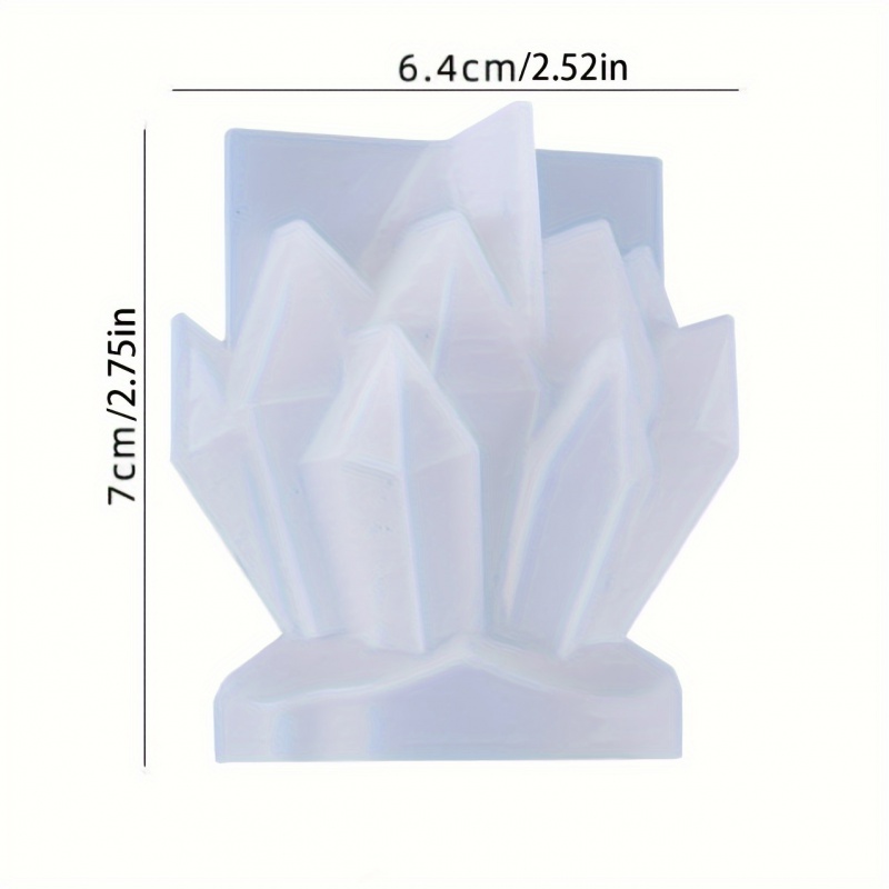 1pcCrystal Cluster Decorative  - огляд і ціна Serving Tray Mold