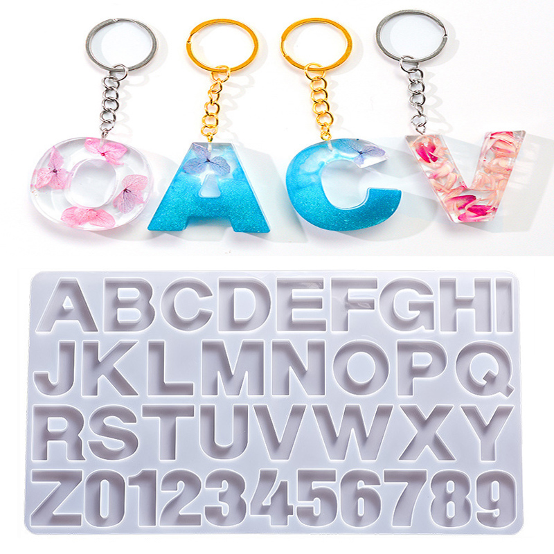Alphabet Epoxy Resin Silicone  - огляд і ціна Epoxy Uv Resin Kit