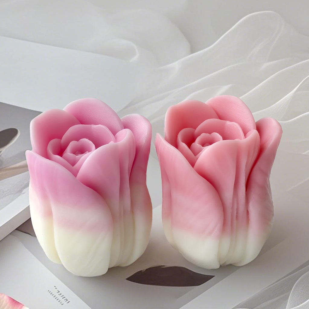 DIY tulip candle silicone mold - огляд і ціна Flower Preservation Resin
