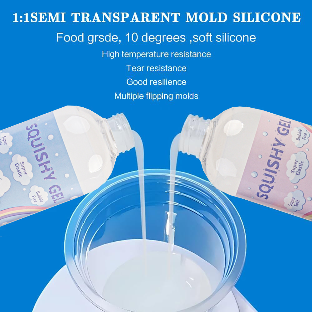Squishy Gel Soft Liquid Resin  - огляд і ціна Resin Pigment Set