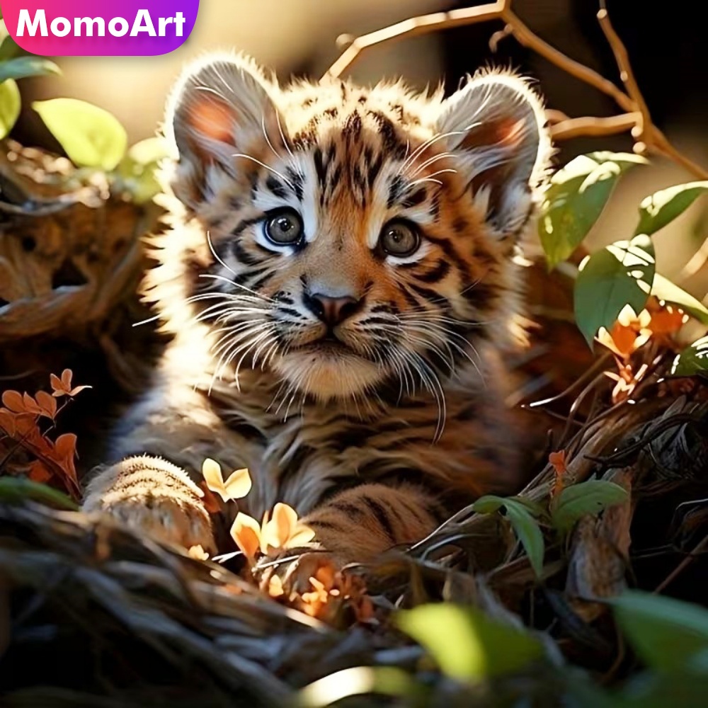 Momoart Diamond Painting Tiger - огляд і ціна Resin Craft For Beginners