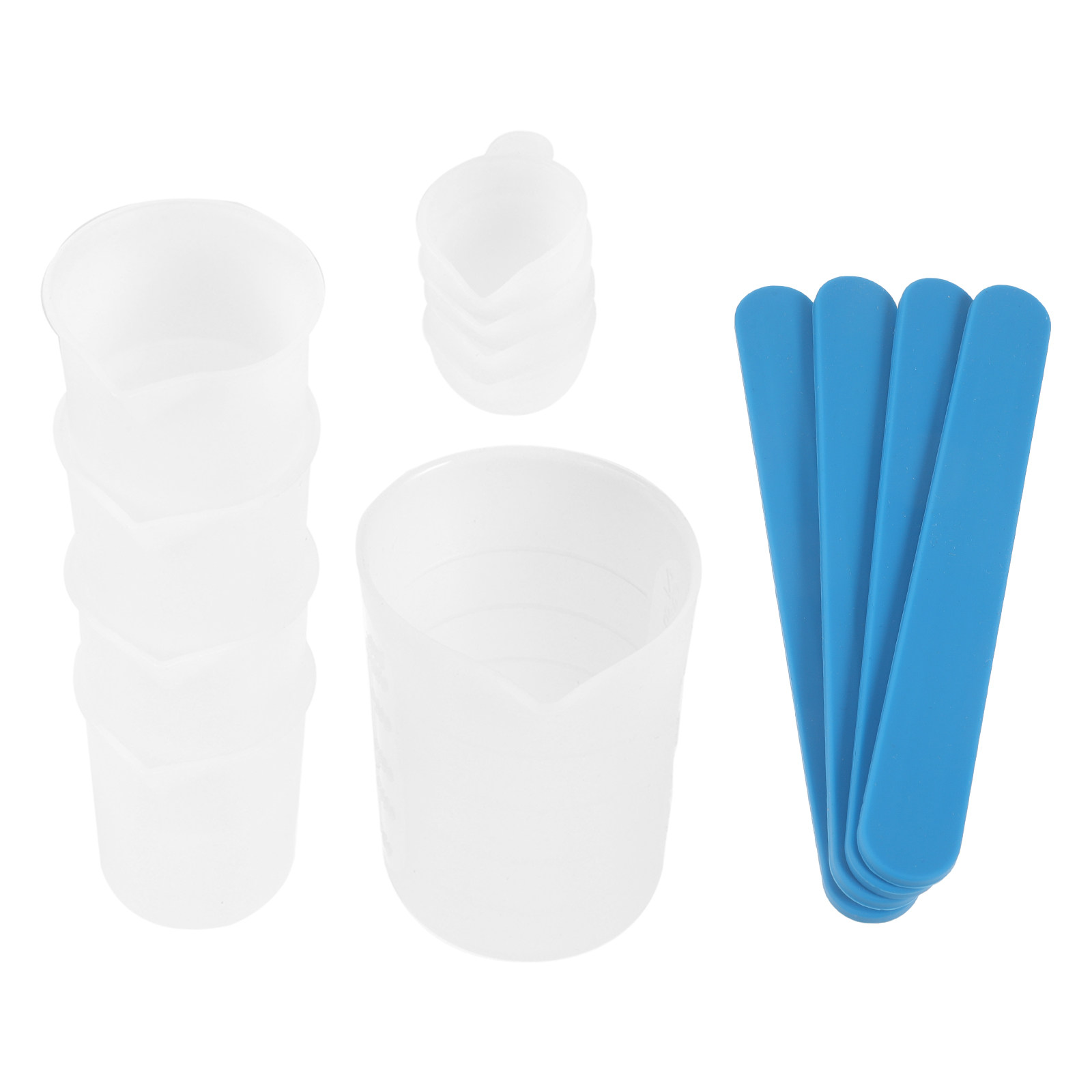 1Set Epoxy Mixing Tools Silico - огляд і ціна Mixing Cup Silicone