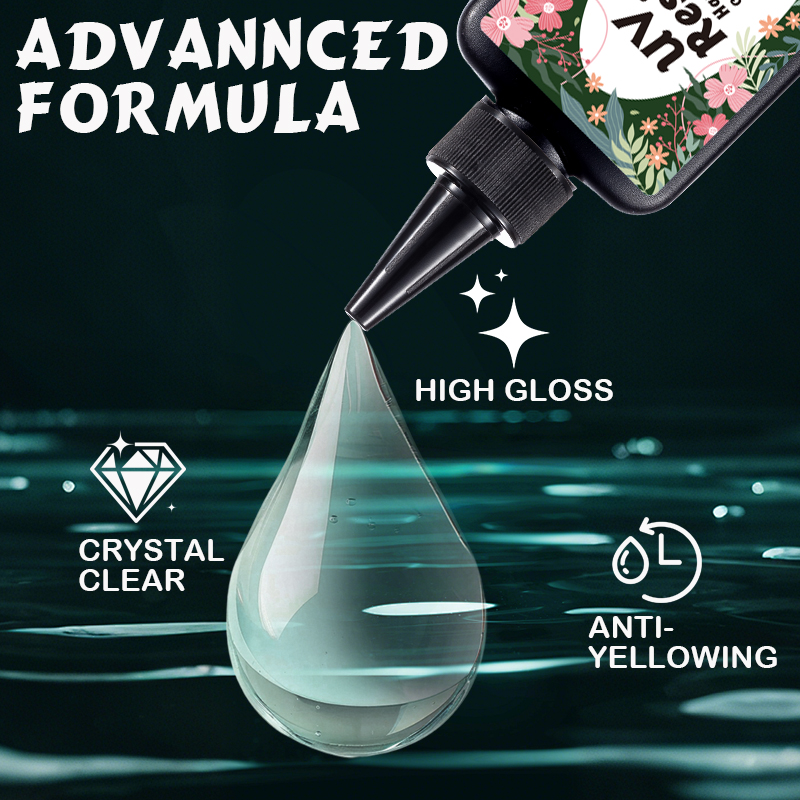 Newly Upgraded Crystal Clear H - огляд і ціна Epoxy Uv Resin Kit
