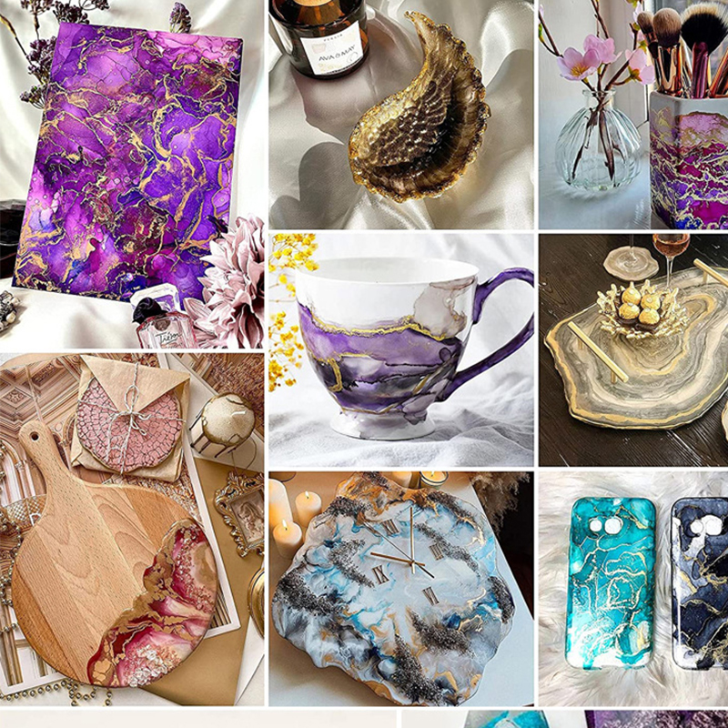DIY Blooming Pigment For Resin - огляд і ціна Resin Dye Alcohol