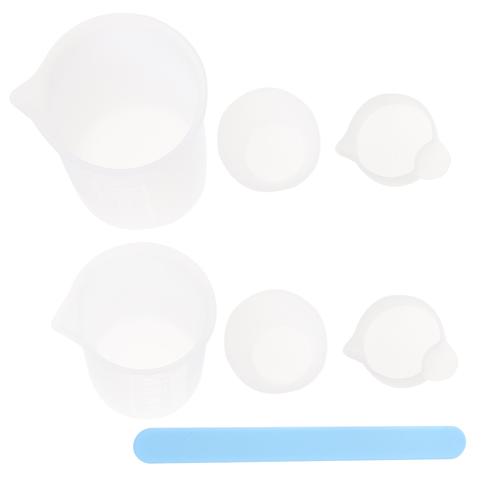 1Set DIY Silicone Epoxy Mixing - огляд і ціна Mixing Cup Silicone