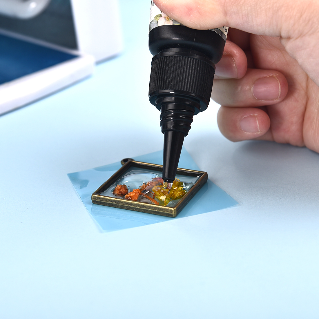 10-500g UV Epoxy Resin Glue UV - огляд і ціна Resin Pigment Set