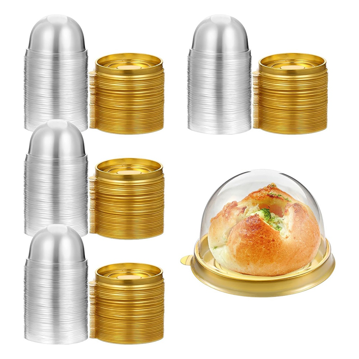 A06K Charcuterie Domes with Li - огляд і ціна Dome Mold Clear