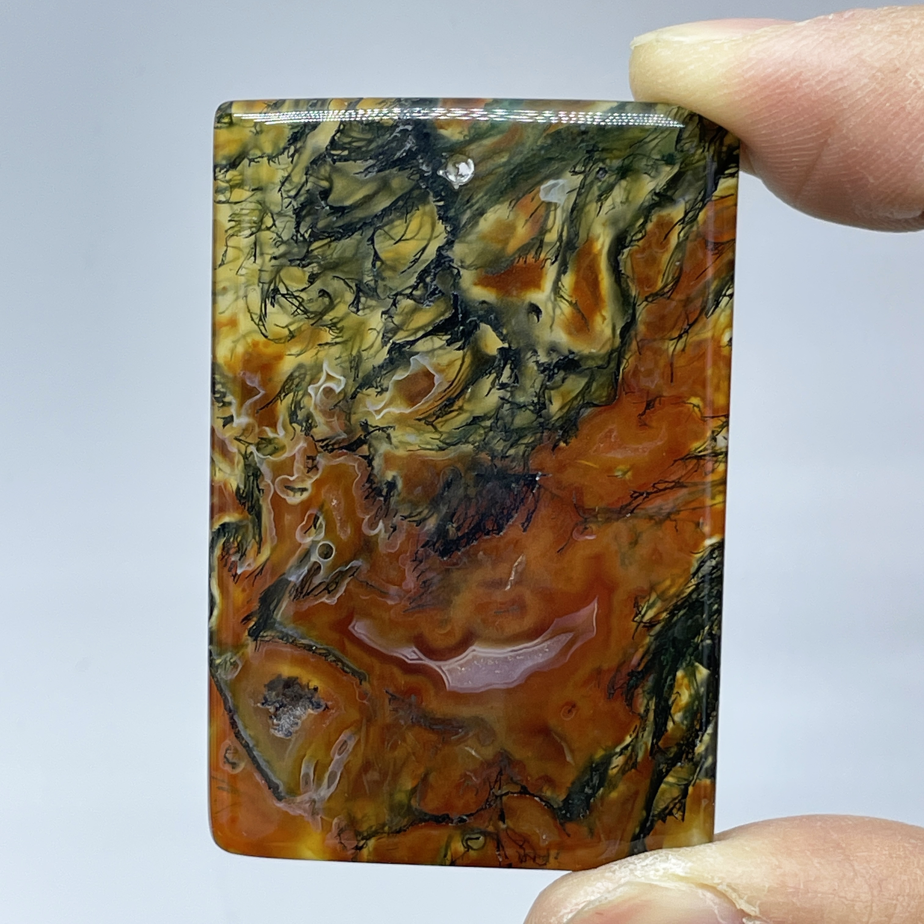 Natural Crystal Moss Agate Wat - огляд і ціна Terrarium Moss Art