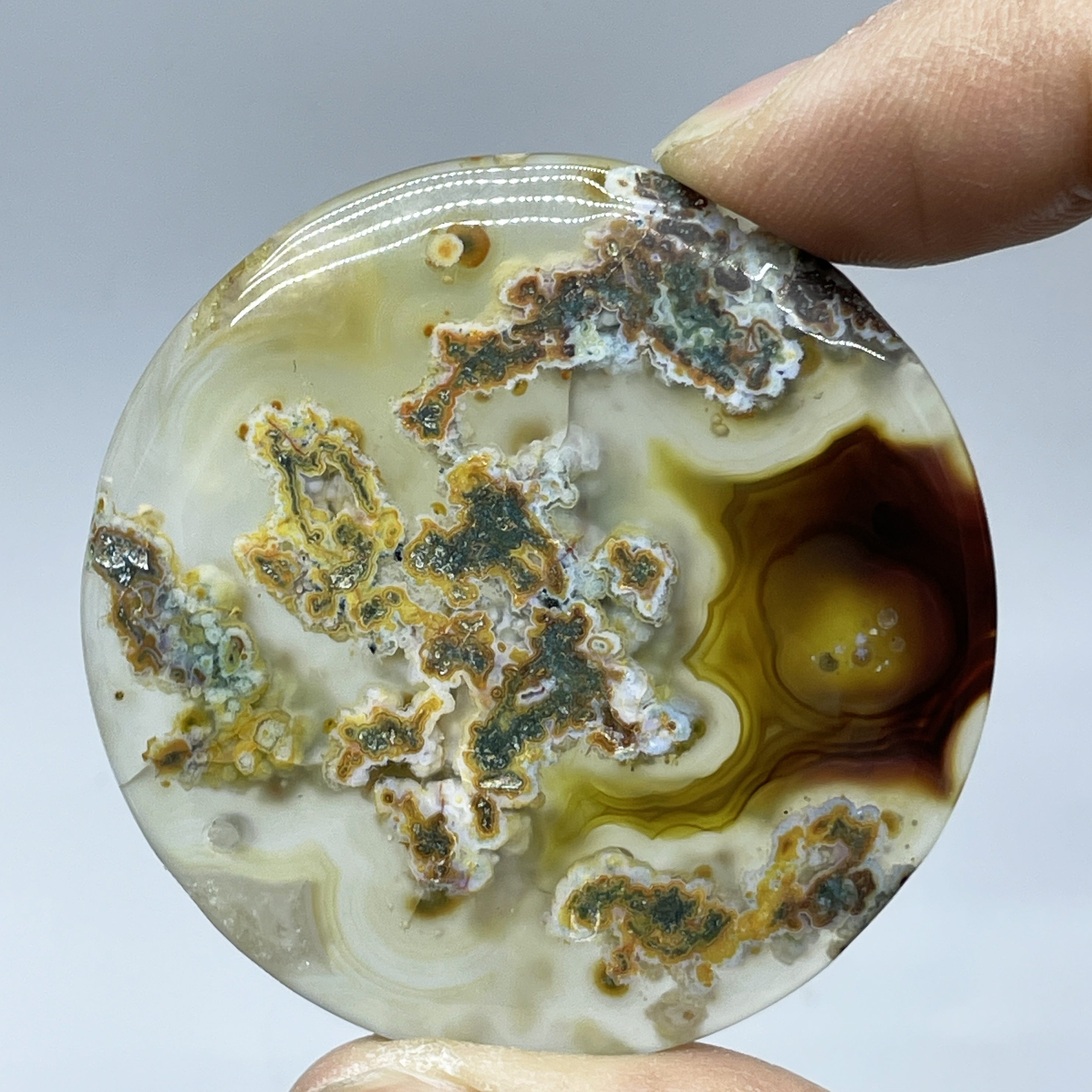 Natural Crystal Moss Agate Wat - огляд і ціна Terrarium Moss Art