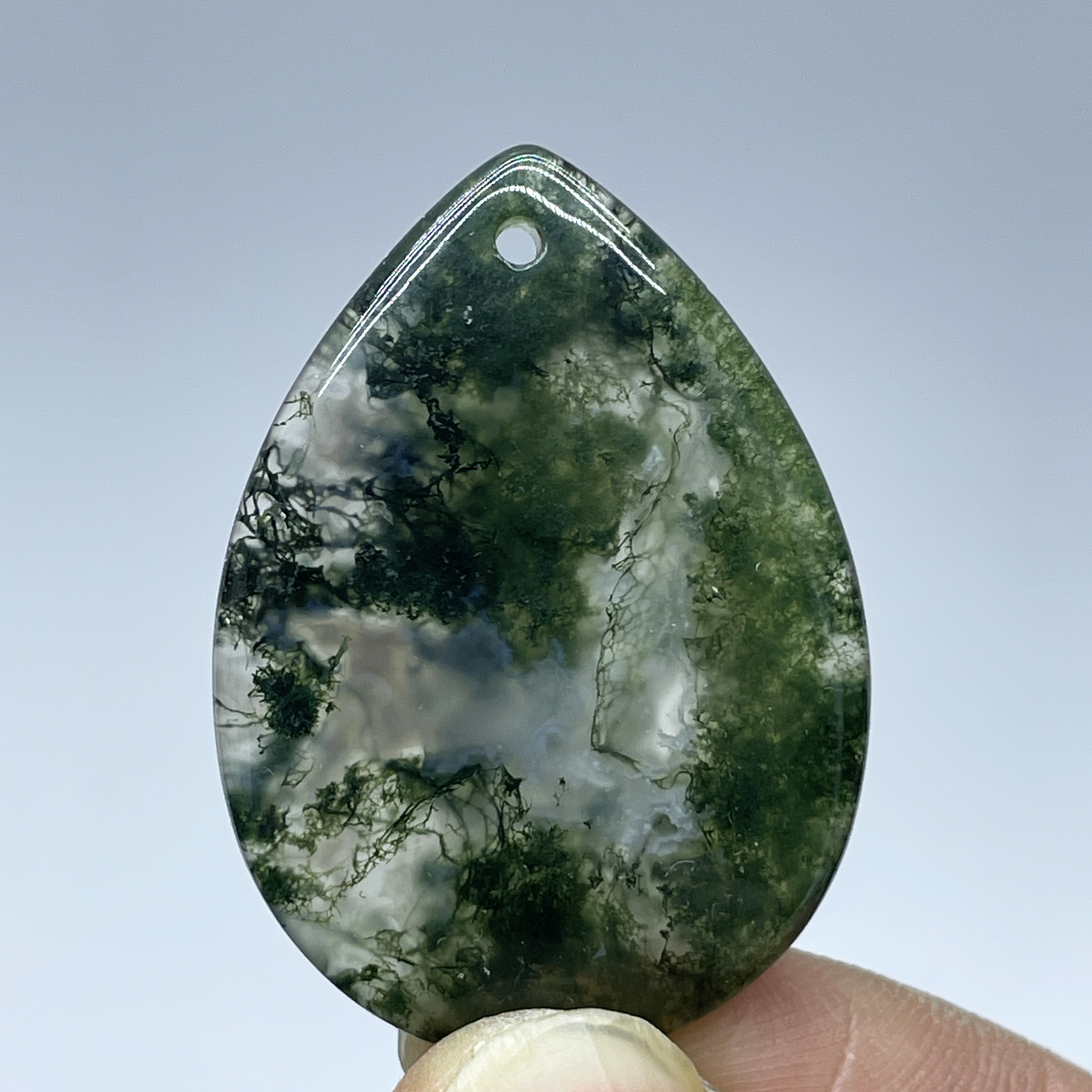 Natural Crystal Moss Agate Wat - огляд і ціна Terrarium Moss Art