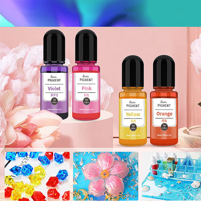 24/30 Colors Set 10ml Epoxy Re - огляд і ціна Resin Pigment Set