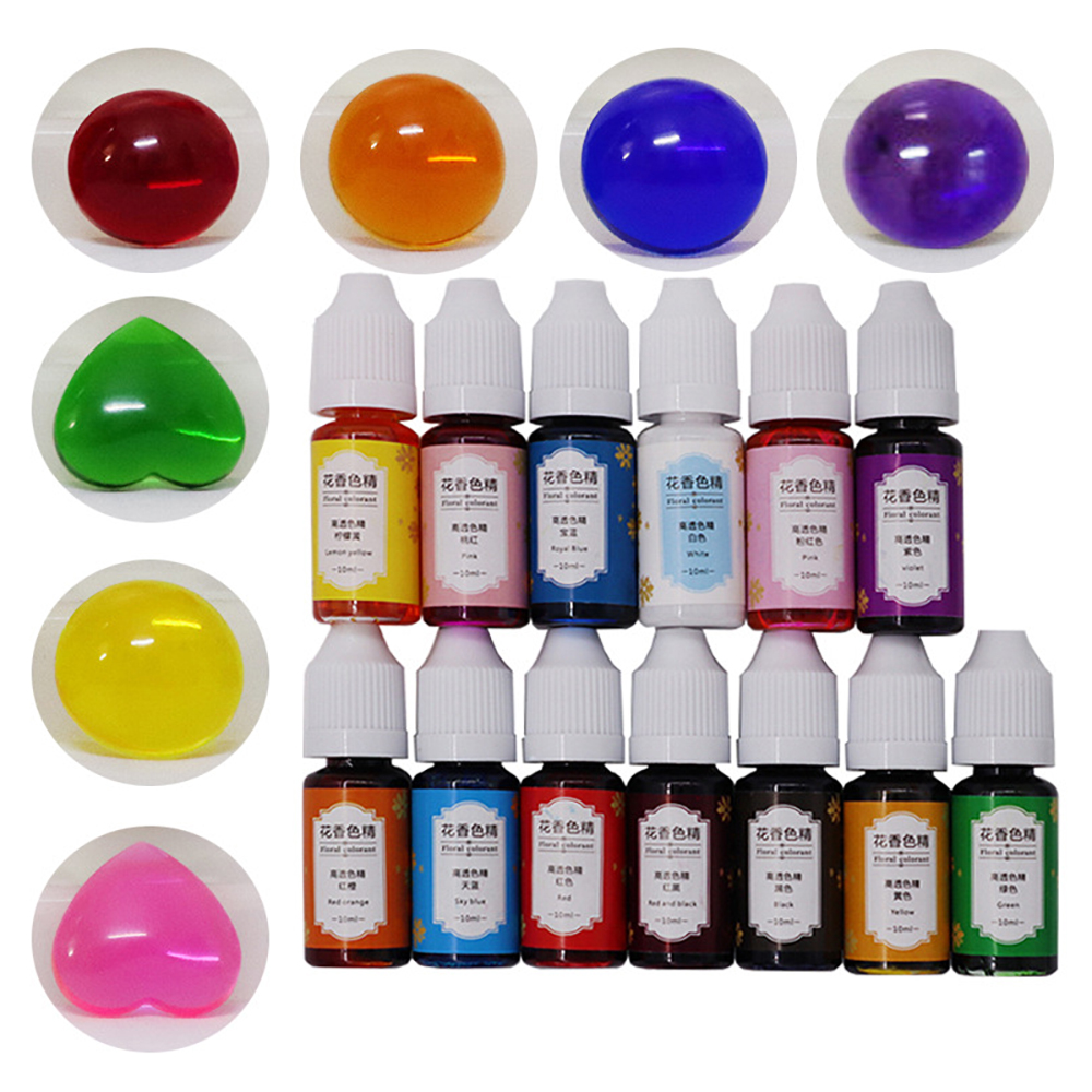 13 Color Epoxy Resin Pigment D - огляд і ціна Flower Preservation Resin