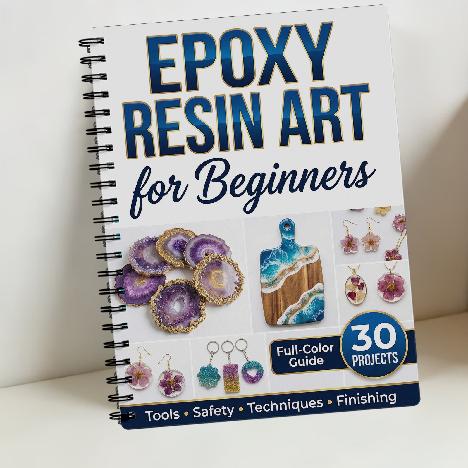 Epoxy Resin Art Book Guide Lea - огляд і ціна Resin Craft For Beginners