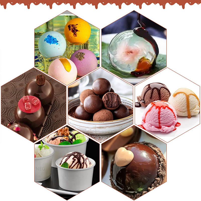 6 Cavities Semicircle Silicone - огляд і ціна Coaster Mold Round