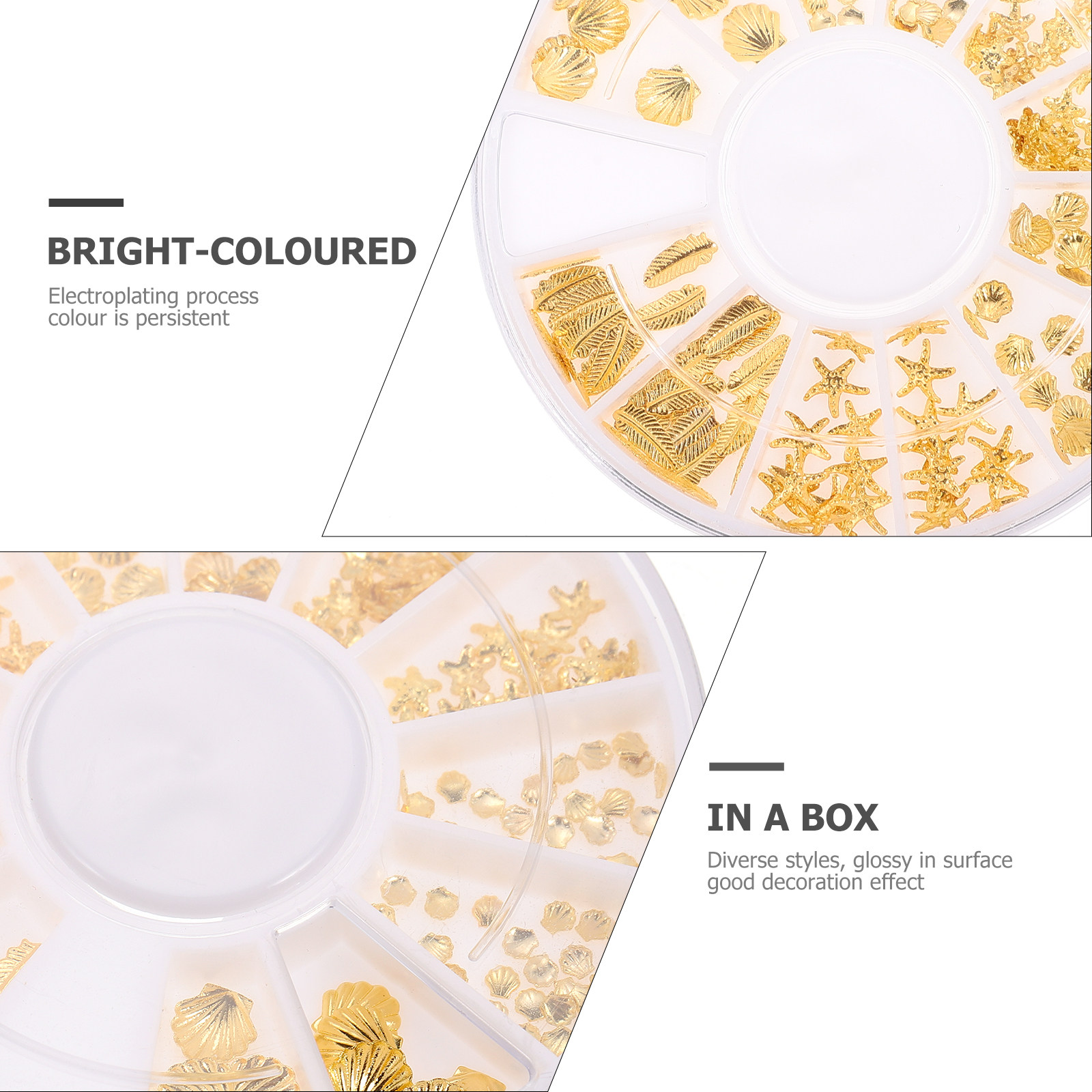 2 Boxes Seashells Resin Fillin - огляд і ціна Resin Craft Material