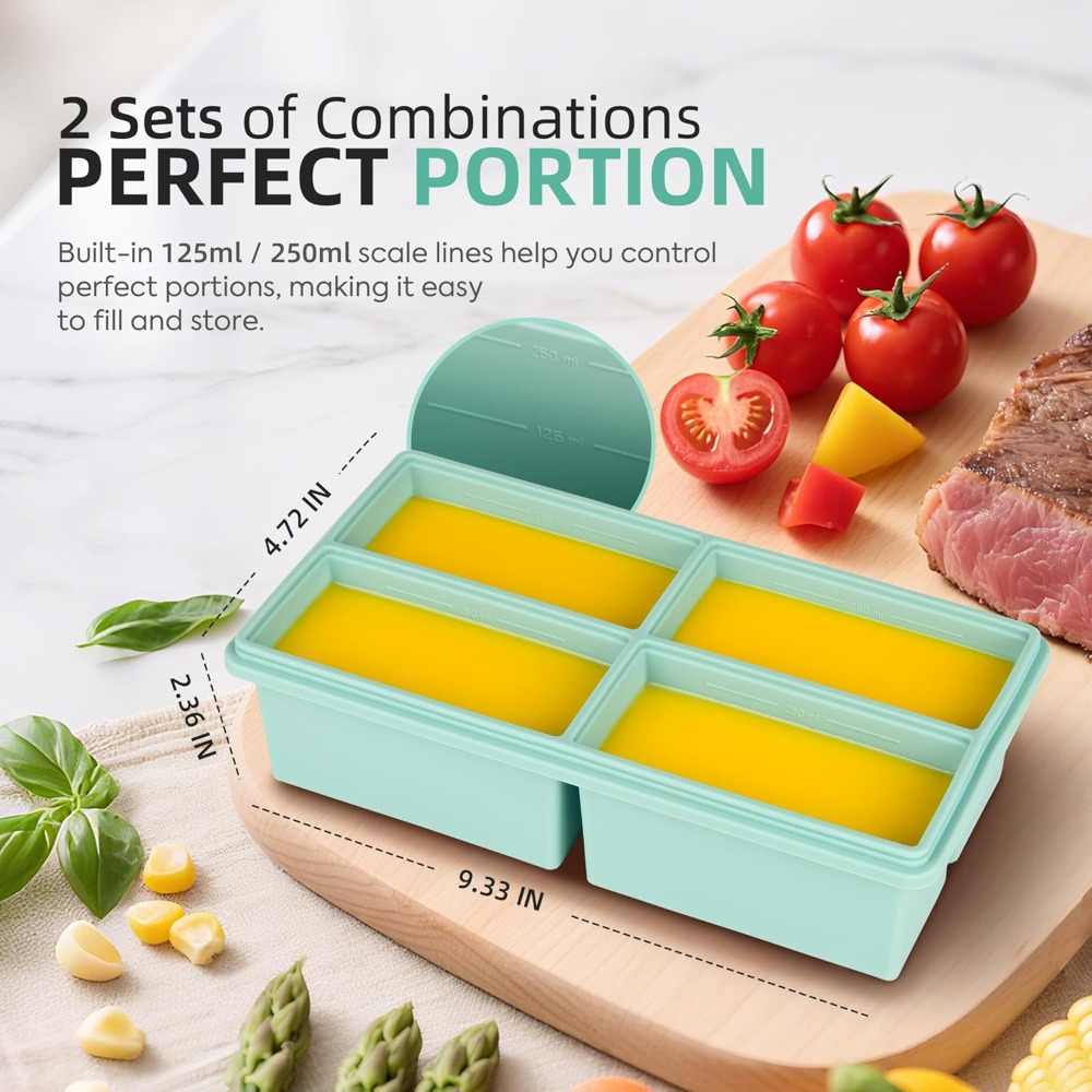 Silicone Freezer Trays with Li - огляд і ціна Silicone Mold Tray
