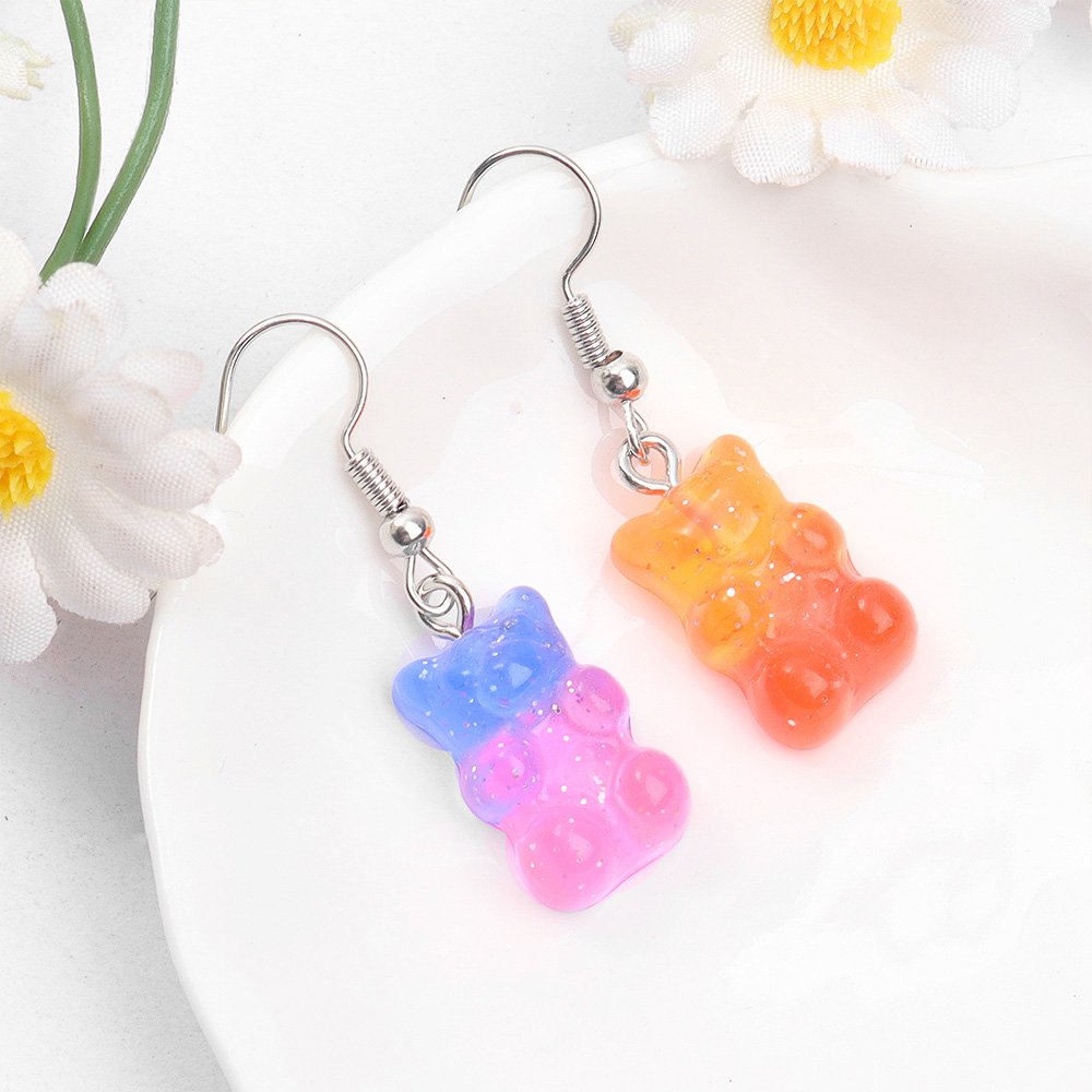 60pcs Dual Color Resin Bear Sh - огляд і ціна Resin Craft Material