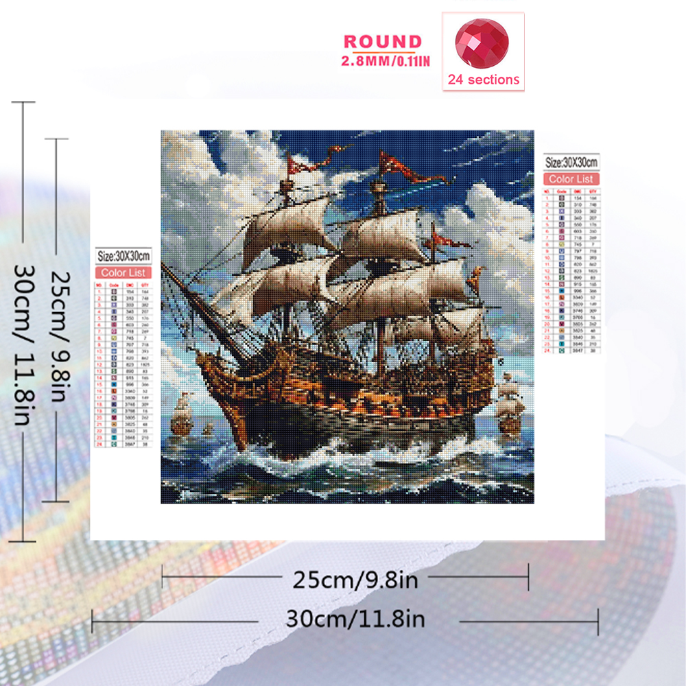 Momoart Diamond Painting Ship  - огляд і ціна Resin Craft For Beginners