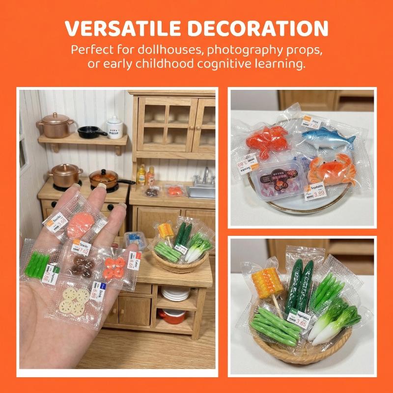 ✰✪1Pc 112 Mini Dollhouse Food  - огляд і ціна Vacuum Chamber Small