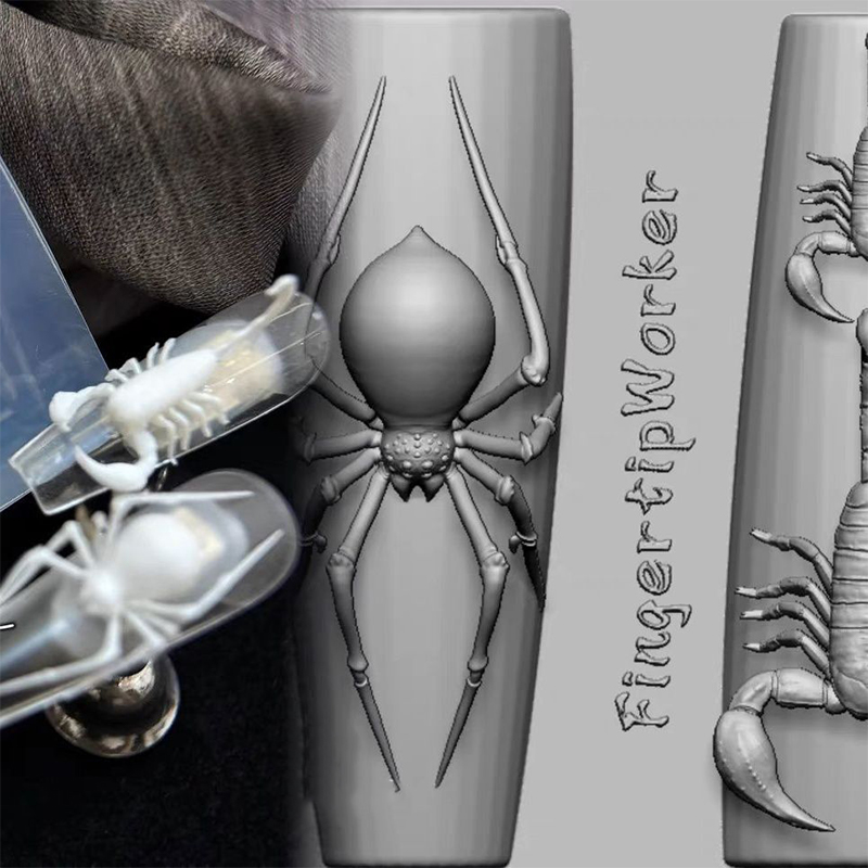 3D Spider Scorpion Silicone Na - огляд і ціна Resin Pigment Set