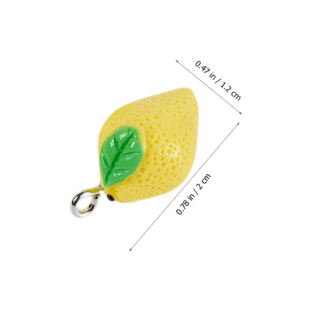 10Pcs Mini Lemon Charms Resin  - огляд і ціна Crafting Resin