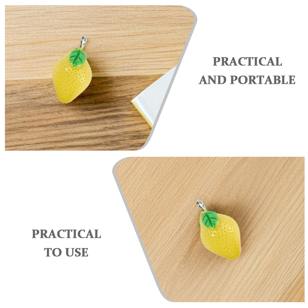 10Pcs Mini Lemon Charms Resin  - огляд і ціна Crafting Resin