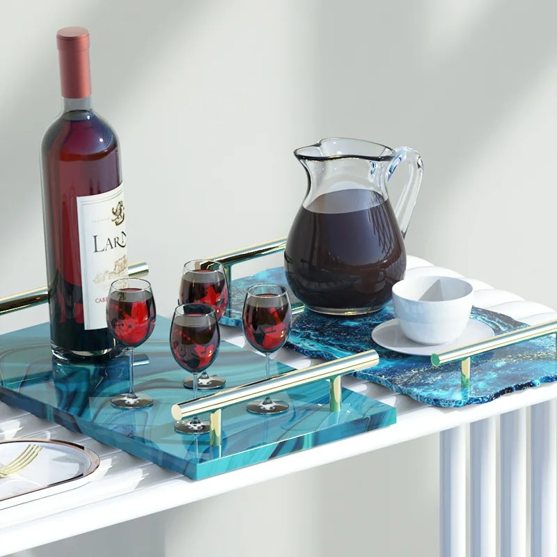 Tray Epoxy Resin Silicone Mold - огляд і ціна Serving Tray Mold
