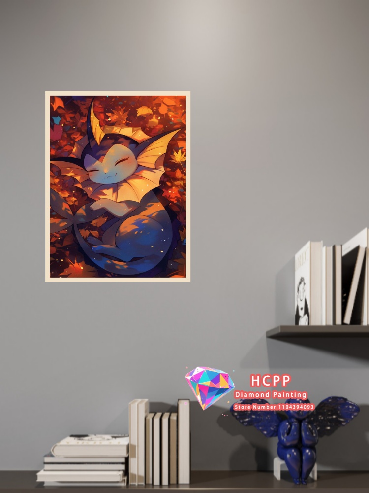 1pc frameless Cartoon Pokemon  - огляд і ціна Resin Craft Kit