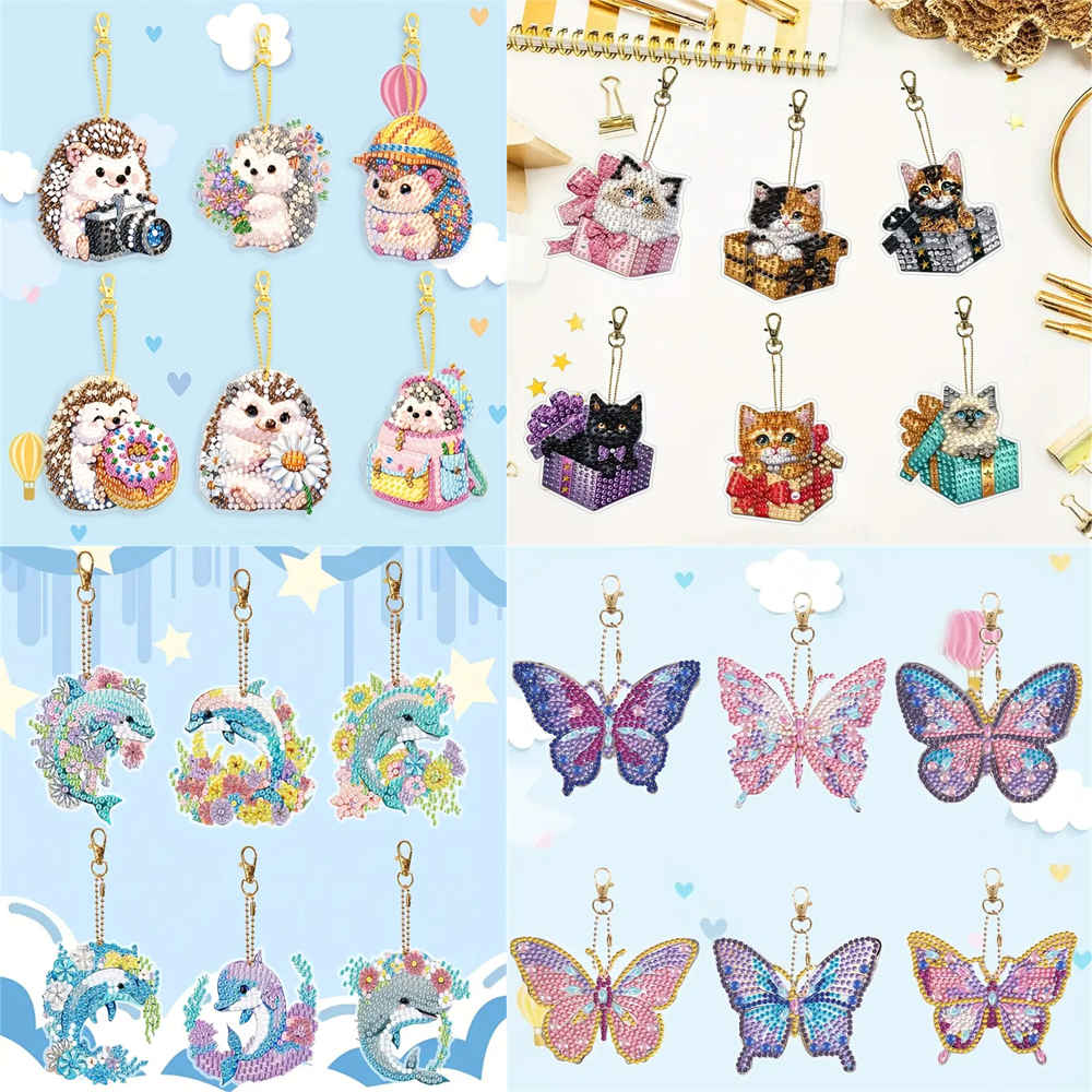 DIY Diamond Painting Keychains - огляд і ціна Resin Craft For Beginners