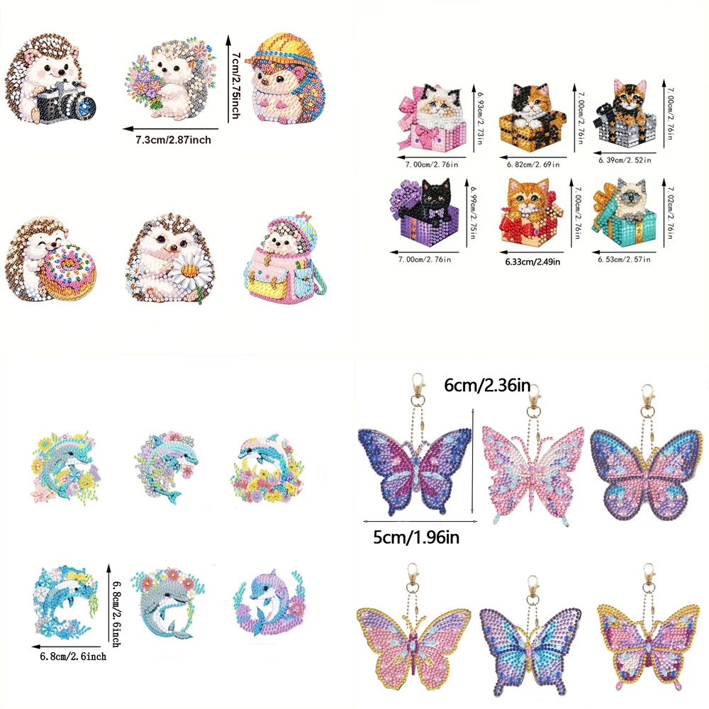 DIY Diamond Painting Keychains - огляд і ціна Resin Craft For Beginners