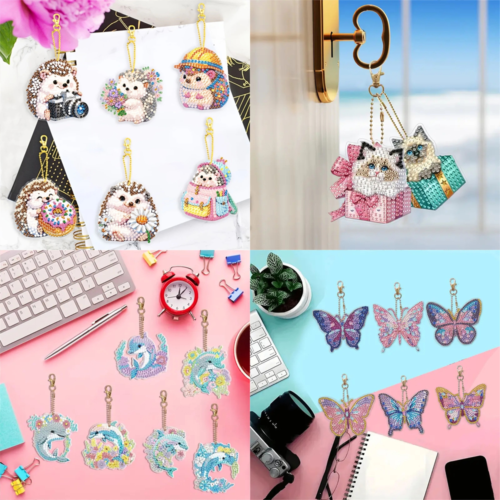DIY Diamond Painting Keychains - огляд і ціна Resin Craft For Beginners