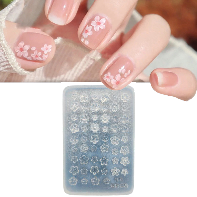 Pcs Silicone Nail Art Mold Flo - огляд і ціна Resin Pigment Set
