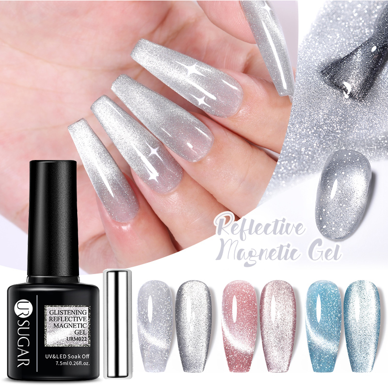UR SUGAR 4PCS Glitter Cat Magn - огляд і ціна Resin Glitter Pack