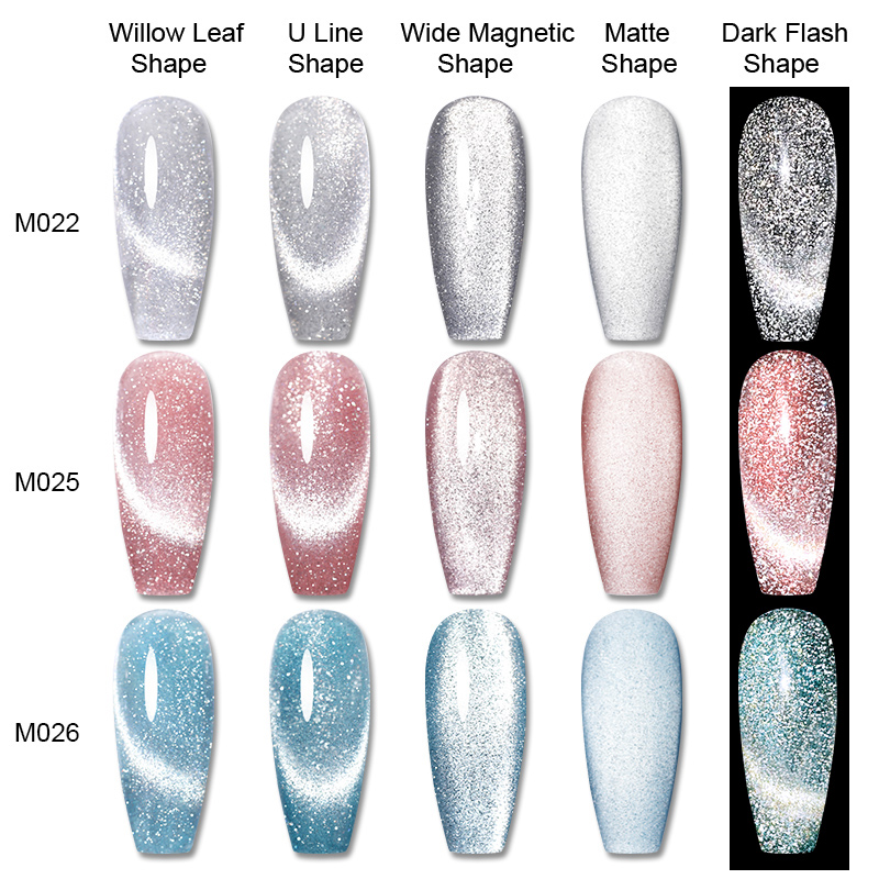 UR SUGAR 4PCS Glitter Cat Magn - огляд і ціна Resin Glitter Pack