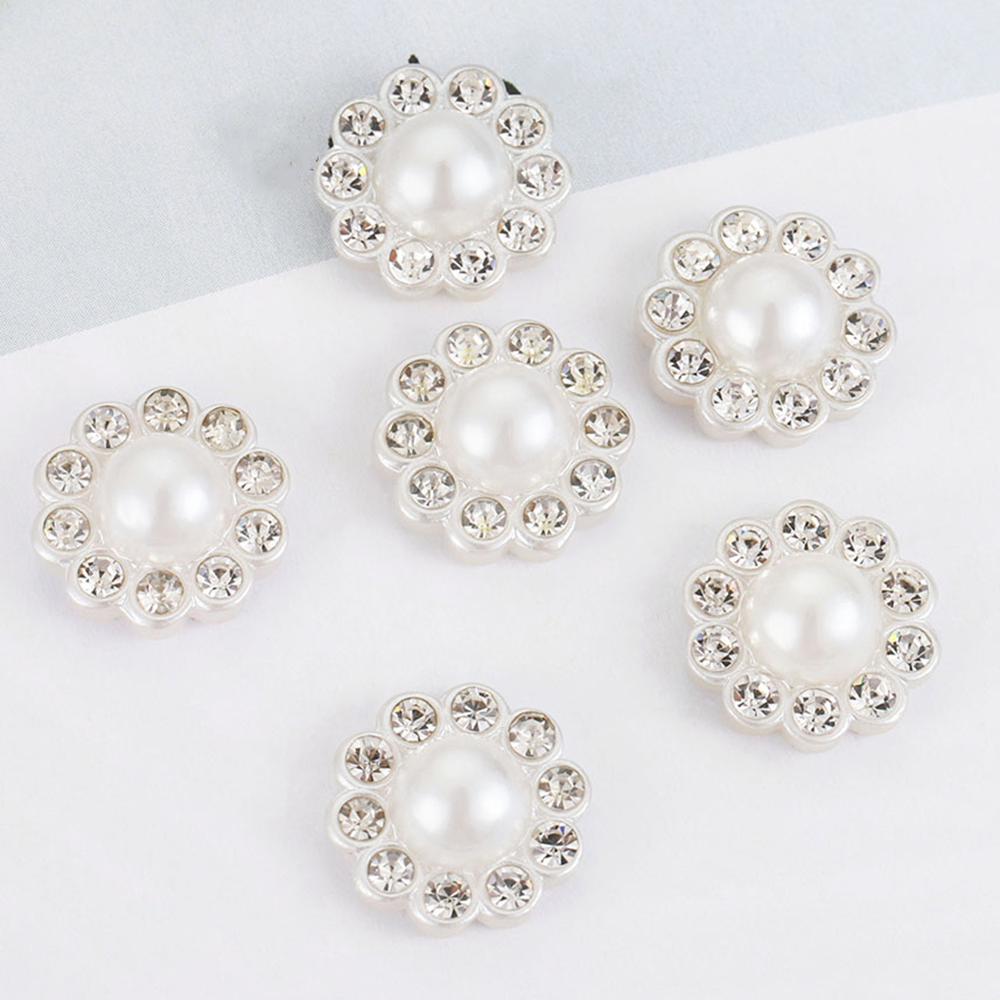 50pcs White Flat Imitation Pea - огляд і ціна Resin Craft Projects