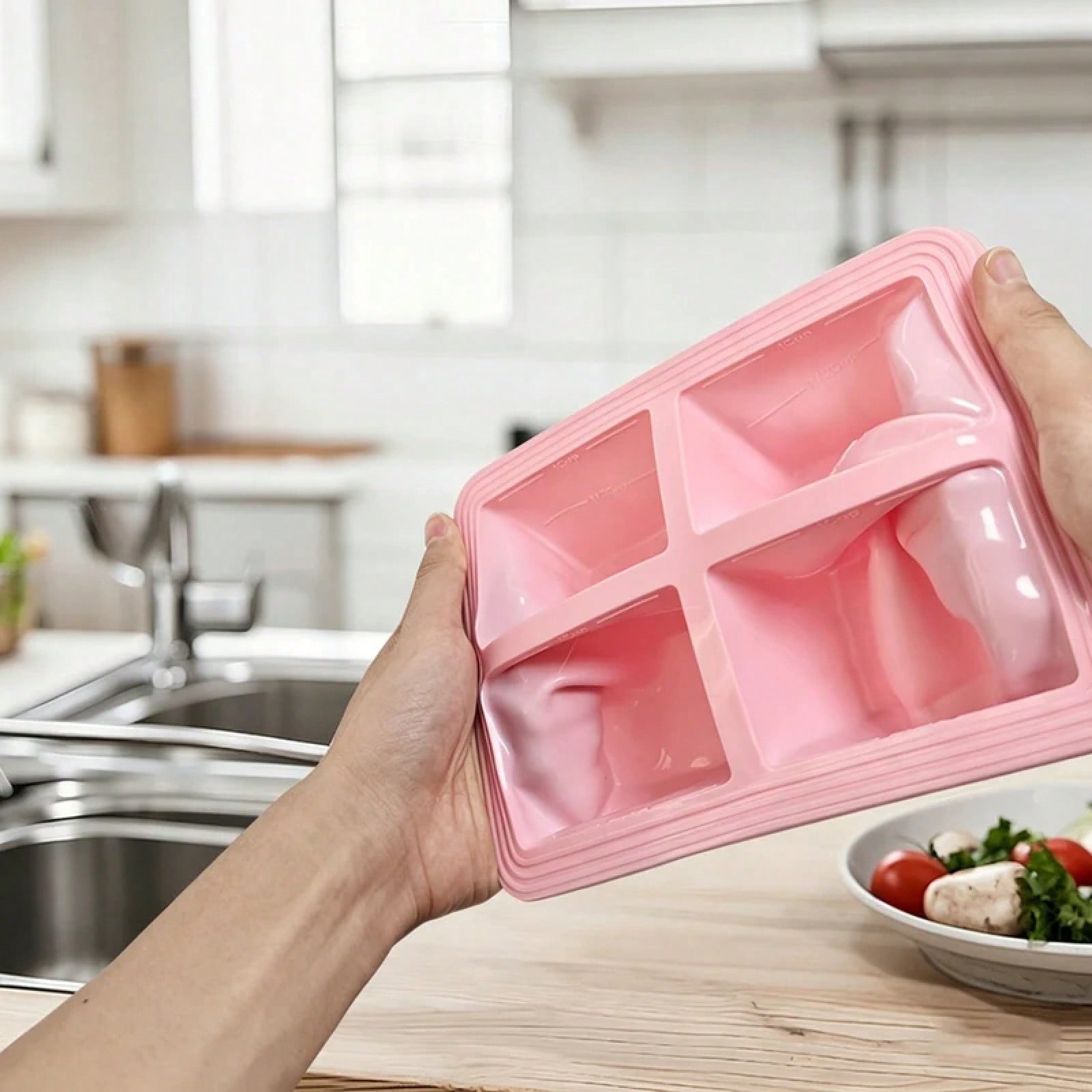 Reusable Silicone Soup Freezer - огляд і ціна Silicone Mold Tray