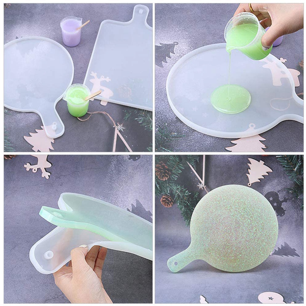 J1UL1N Resin Tray Silicone Mol - огляд і ціна Serving Tray Mold