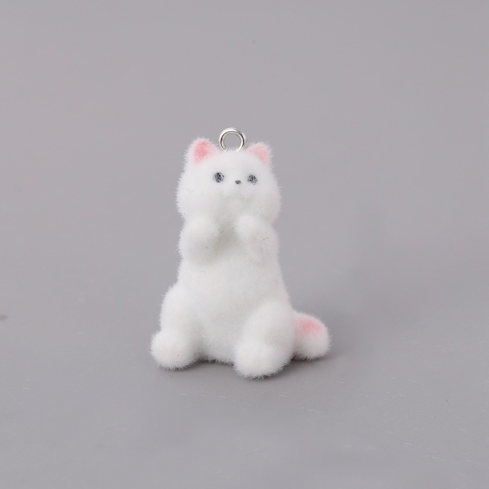 2pcs Flocking Little Cat Resin - огляд і ціна Resin Craft Projects
