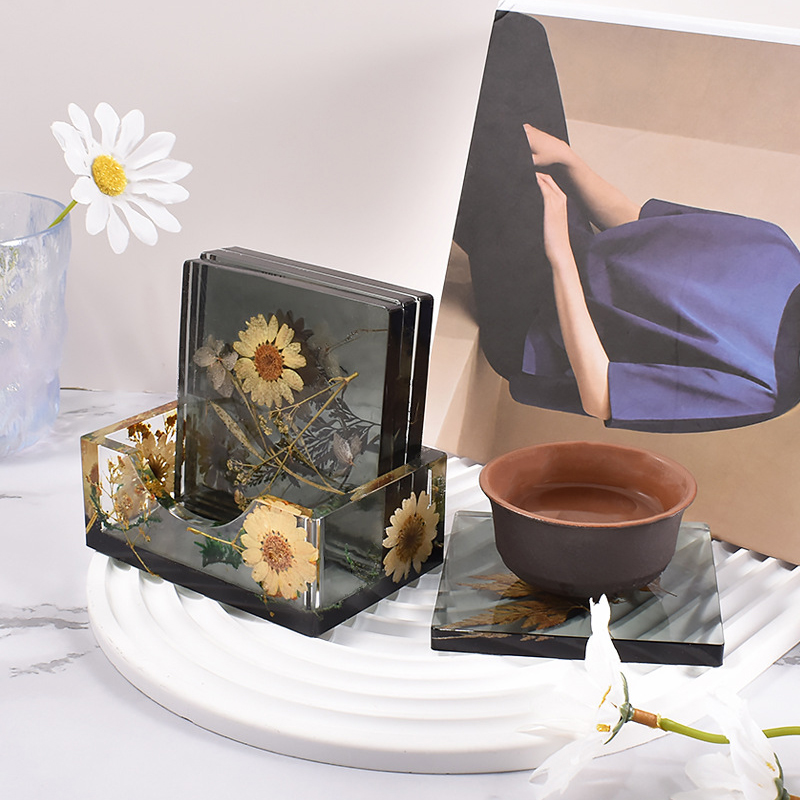 Silicone Coaster Storage Box M - огляд і ціна Coaster Mold Round