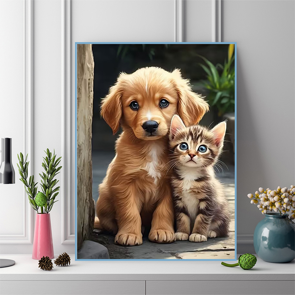 Momoart Diamond Embroidery Dog - огляд і ціна Resin Craft For Beginners